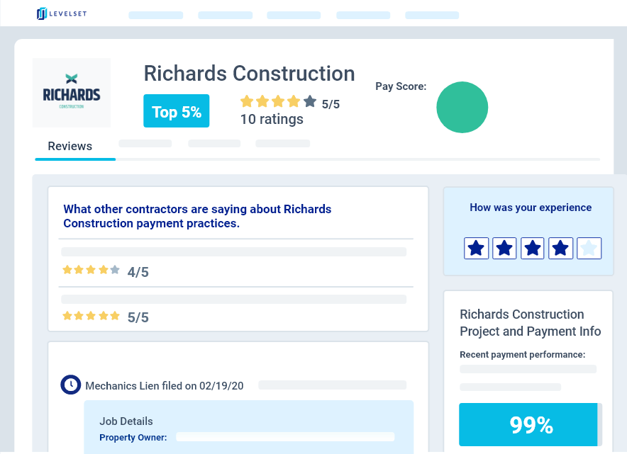 Constructor Payment History